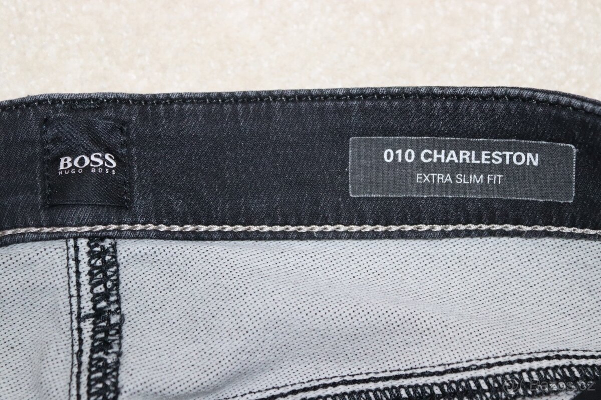 Pánské džíny BOSS 010 Charleston Slim Fit w31/30 - 6