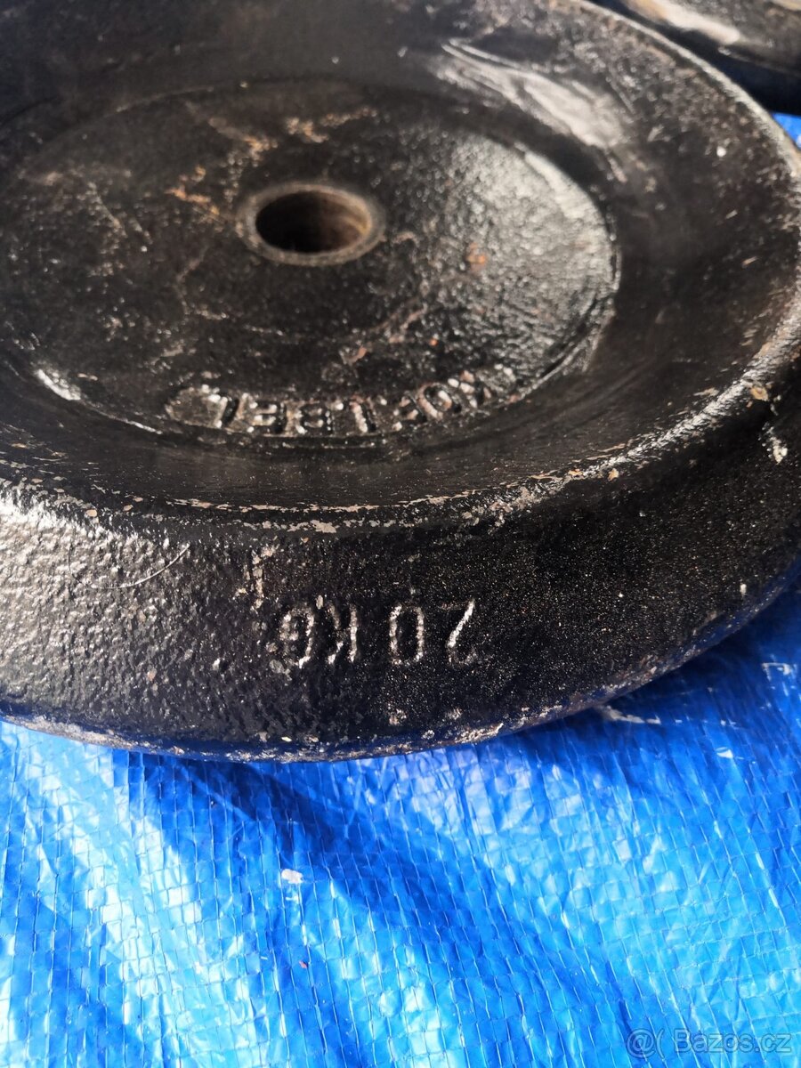 Posilovací sada 220kg - 6