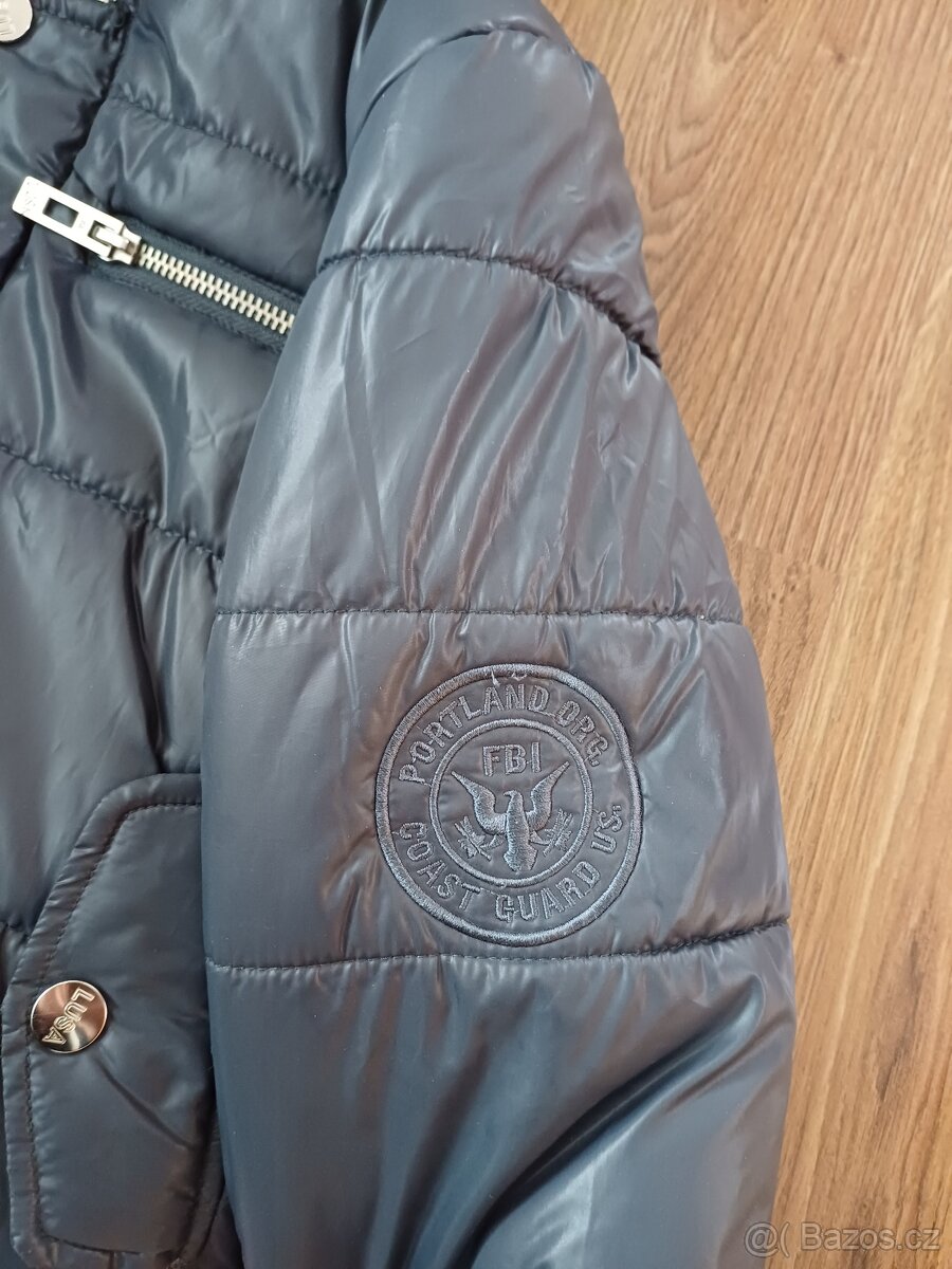 Dívčí zimní bunda vel. 98/104 - 6