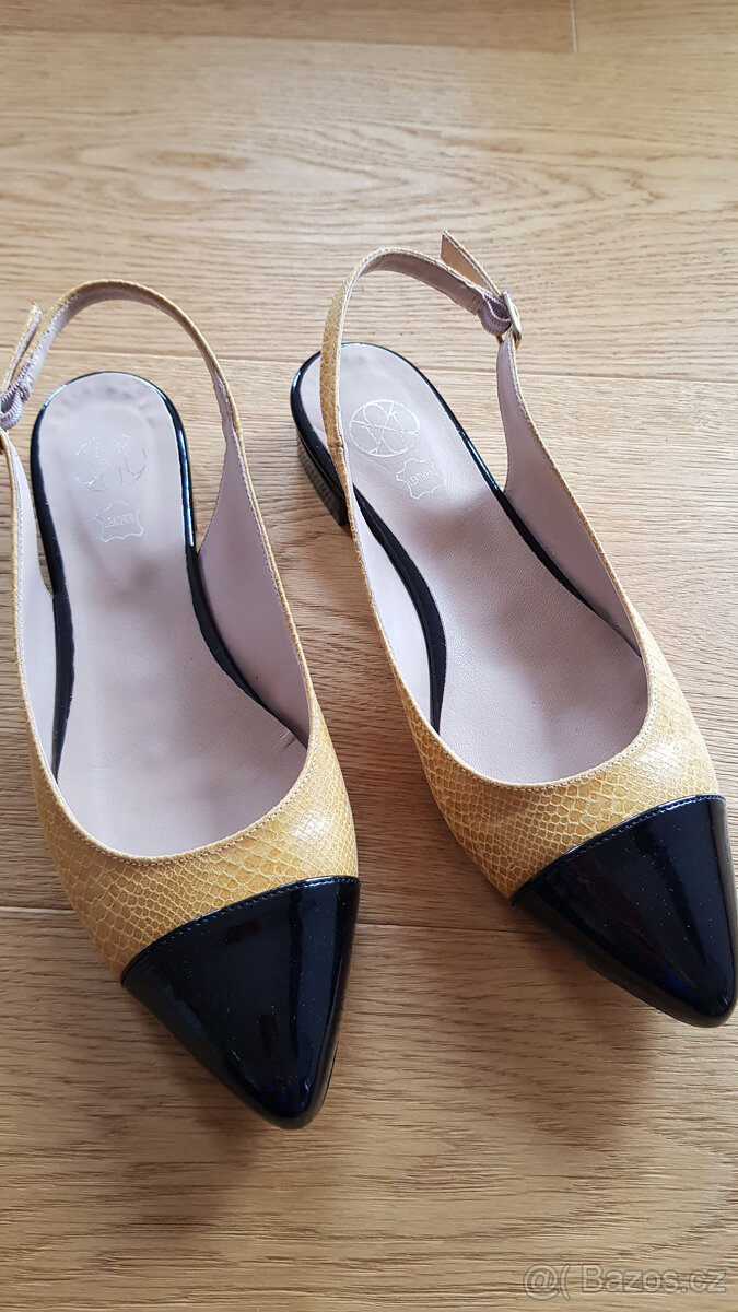 Letní dámské boty bez paty - 6