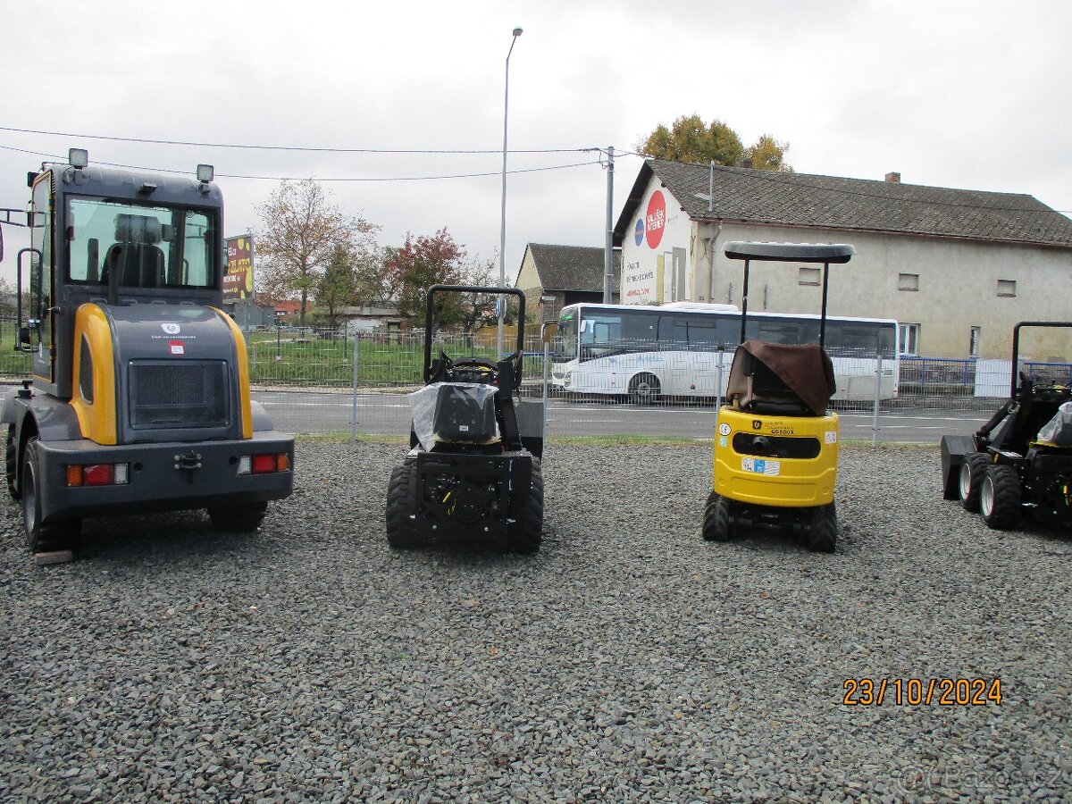 Mininakladače smykové 4X4 CENOVÁ AKCE - 6