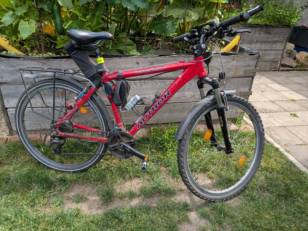 Horské dámské kolo Author přestavěné na elektrokolo - 6