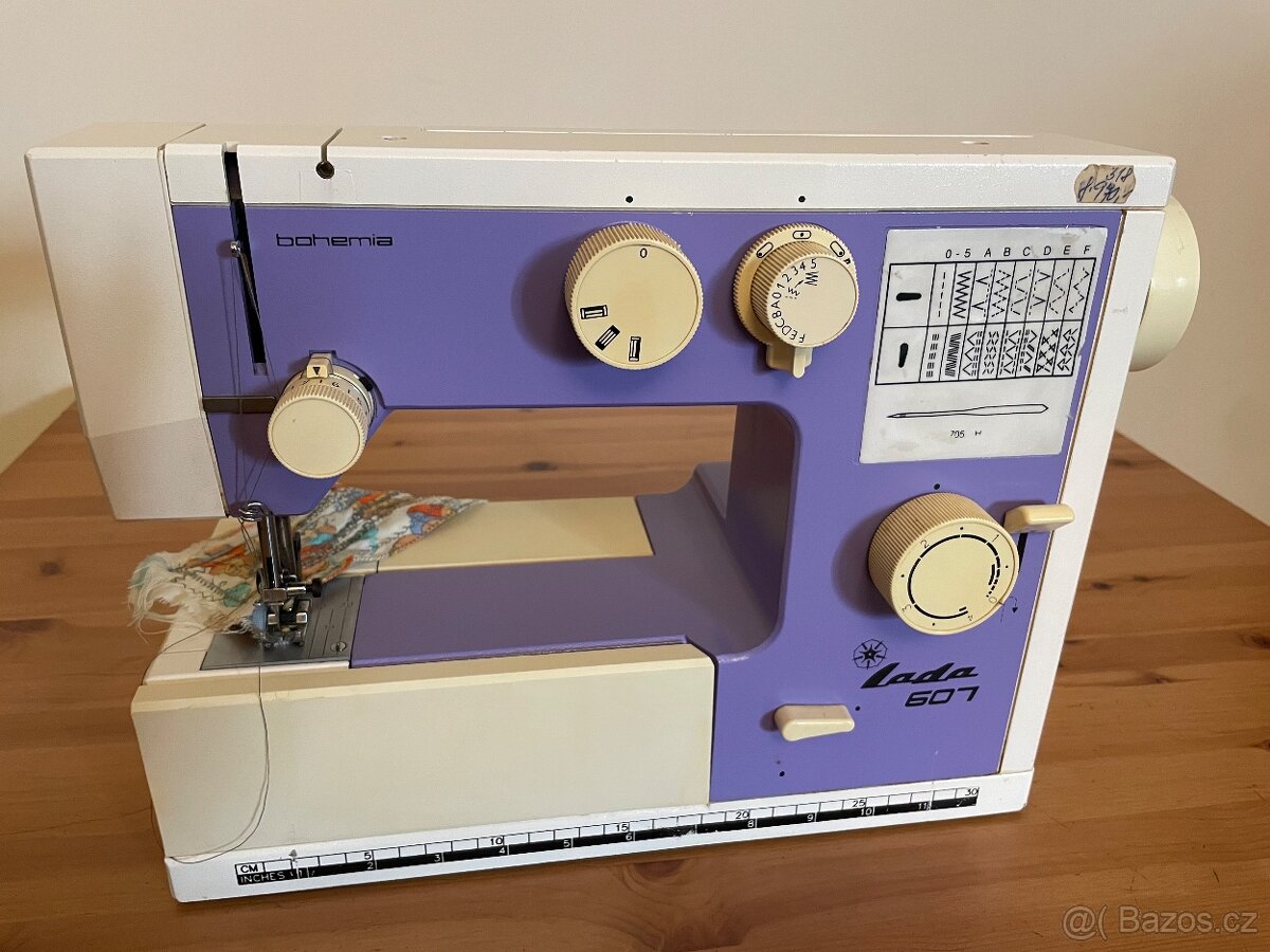 Šicí stroj LADA 607 bohemia - 6