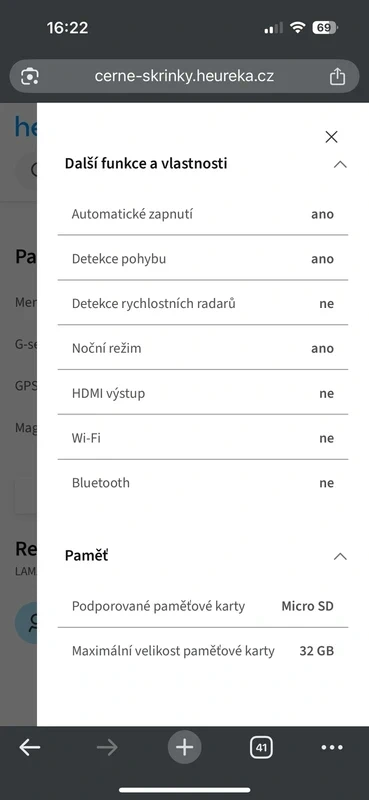 Auto kamera Lamax - 6