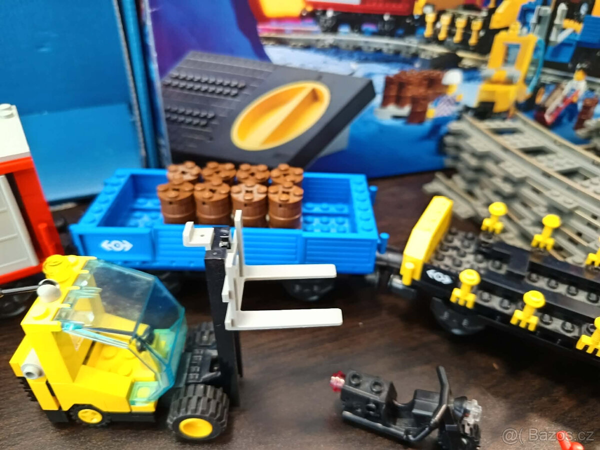 LEGO Train 9V Load N' Haul Railroad +návod +box - 6