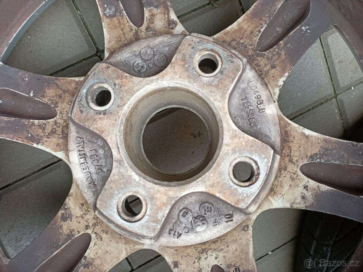 Prodám originální alu bbs ze 406 coupe - 6