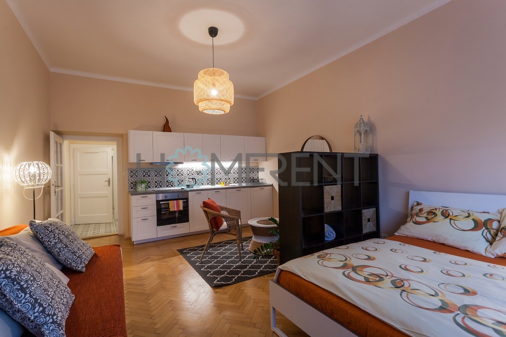 Pronájem bytu 1+kk, 35m² - Praha - Nusle, styl Maroko - 6