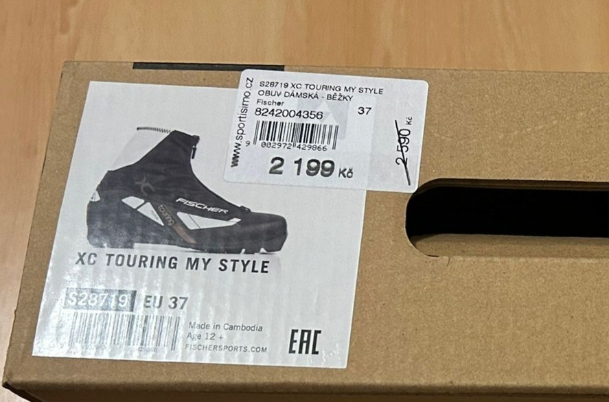 Boty na běžky Fischer XC Touring MY STYLE, vel.37 - 6