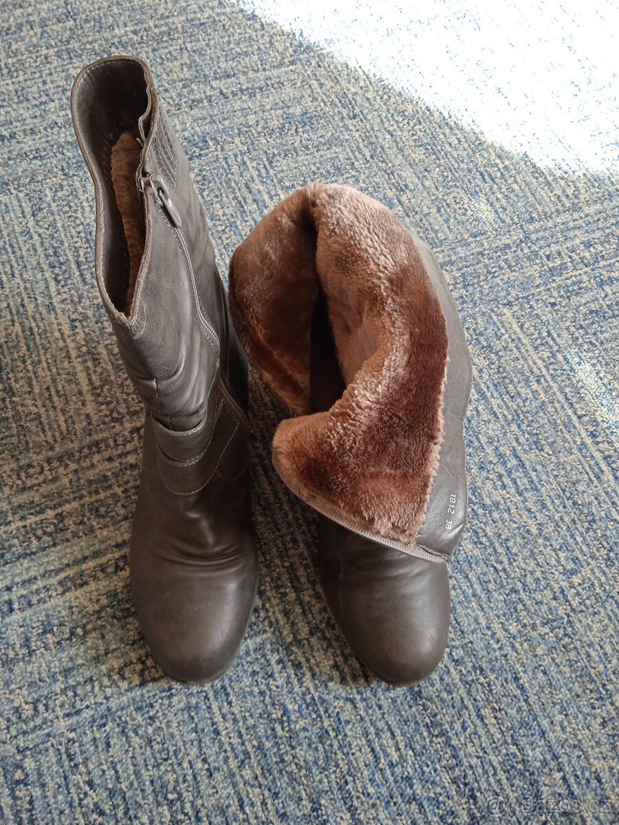 Dámské kozačky vel.38 - 6