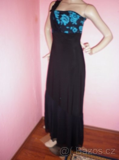 Dlouhé společenské šaty vel.40/42 - 6