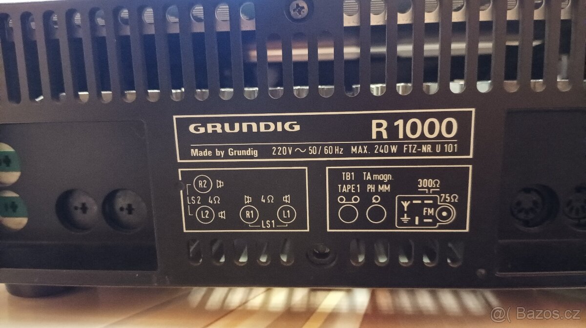 Receiver Grundig R 1000. Výborný stav. - 6