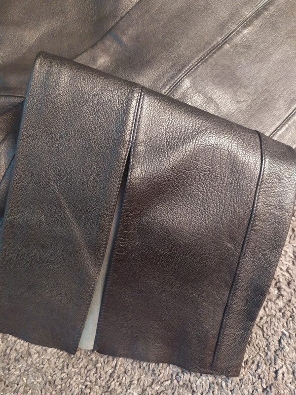 dámské kožené kalhoty vel.38 - 6