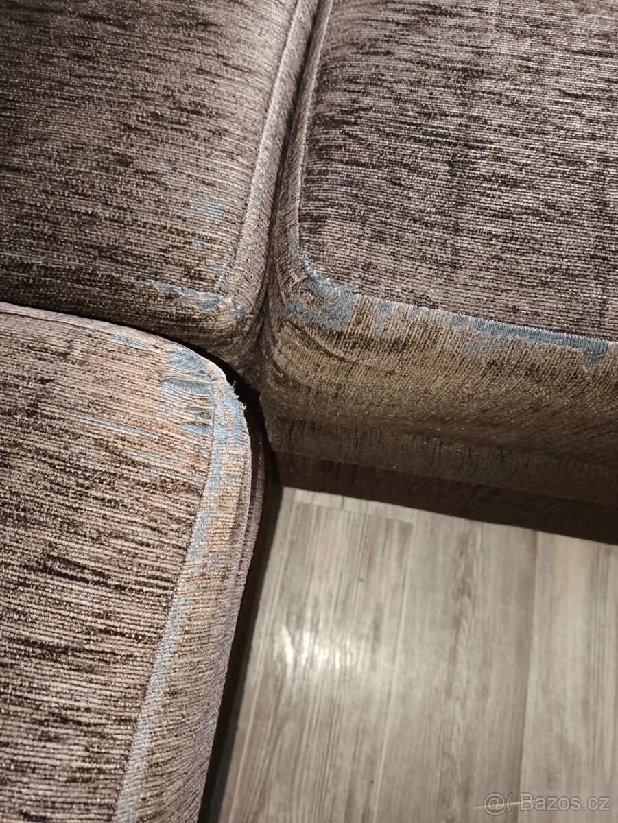 Sedací souprava plus taburet - 6