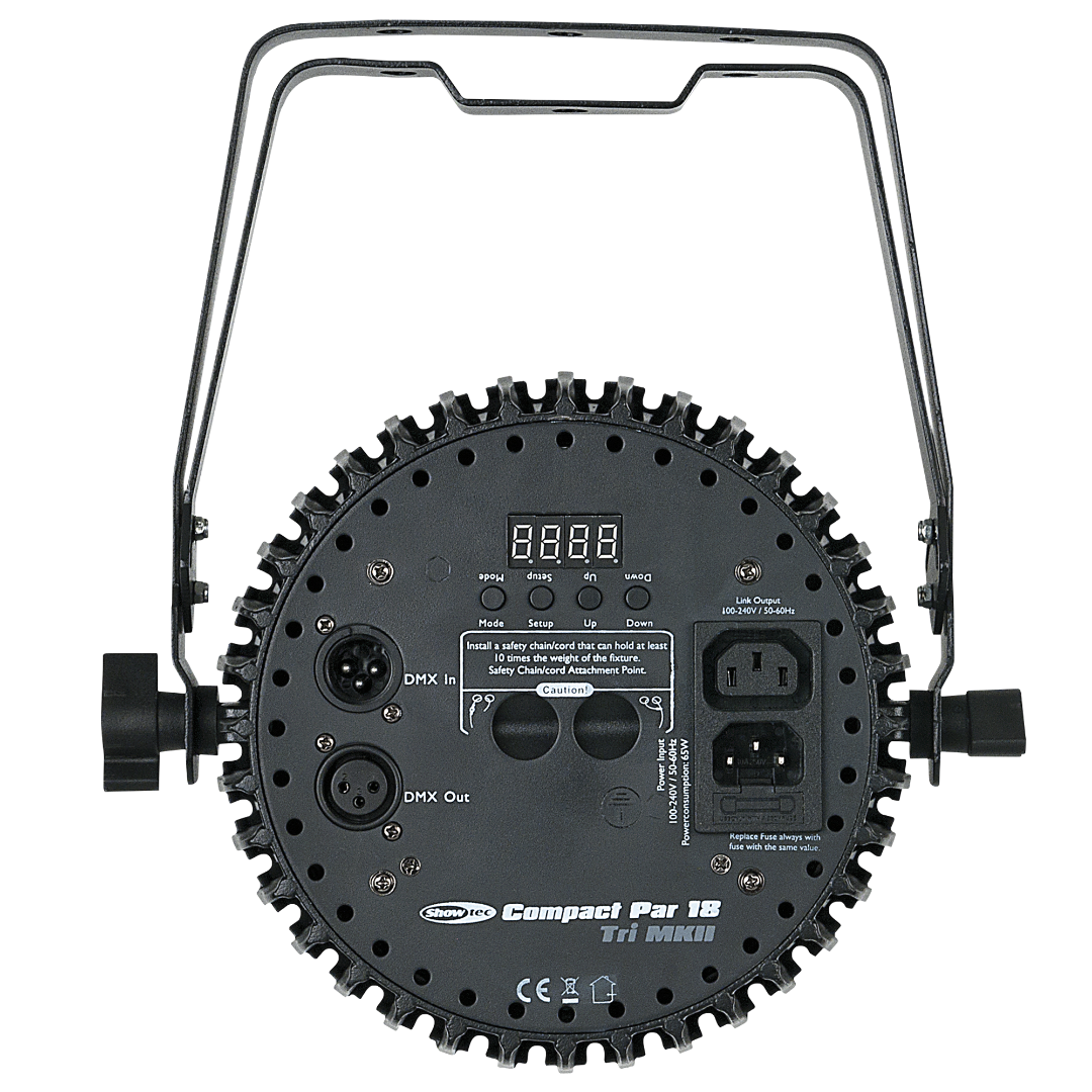 10ks Showtec Compact Par 18 MK II - 6