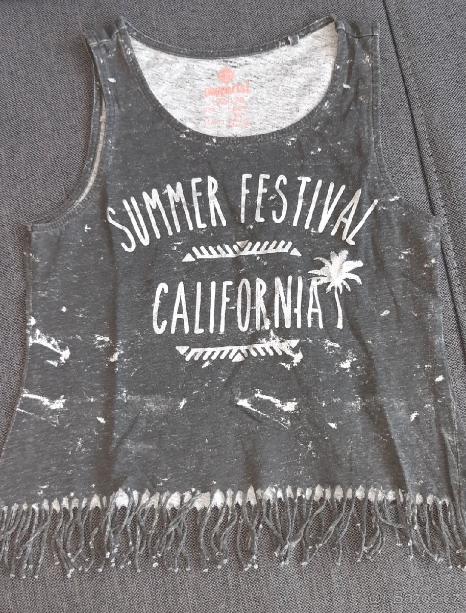 Dívčí tílka vel.122/128 - 6