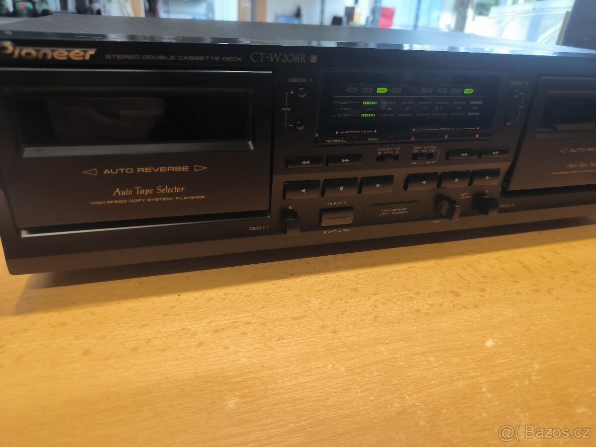 Kazetový deck Pioneer CT-W208R - 6