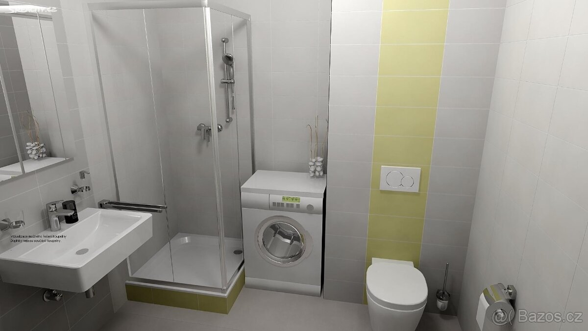 Pronájem novostavby bytu 1+kk, 34 m². Medlánecká 3, Brno - Ř - 6