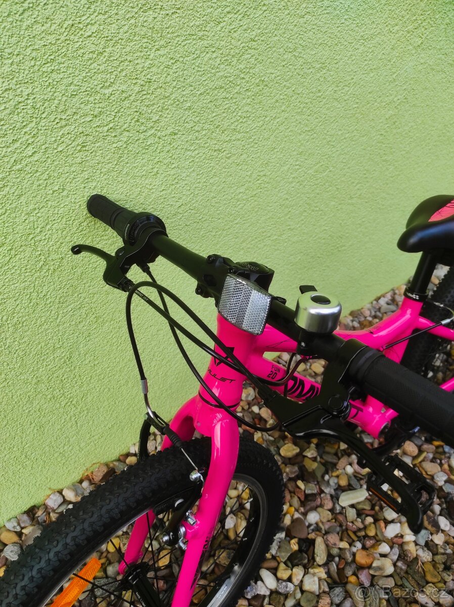 Značkové dětské kolo Amulet 20 " (růžová) - 6