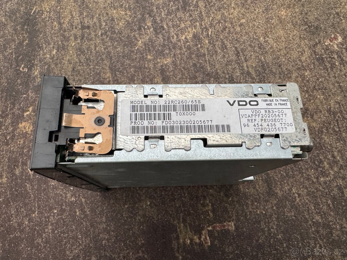 Rádio Peugeot 206, 207 - 6