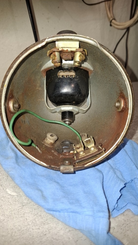 Světlo s tachometrem na Simson sr1 a Simson sr2 - 6