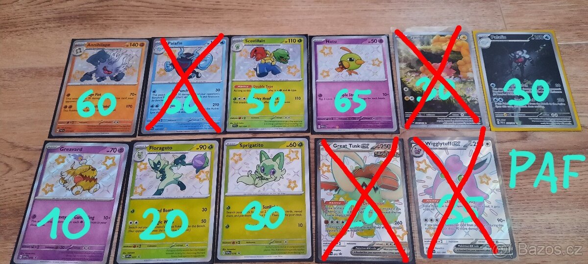 Pokémon karty hity + EX - 6