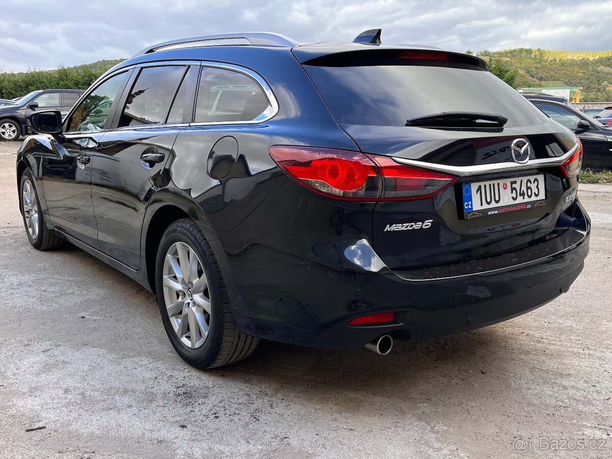 MAZDA 6 2.0i,2013,121KW,VÝHŘEVY,TEMPOMAT,ALU17,SERVIS MAZDA - 6