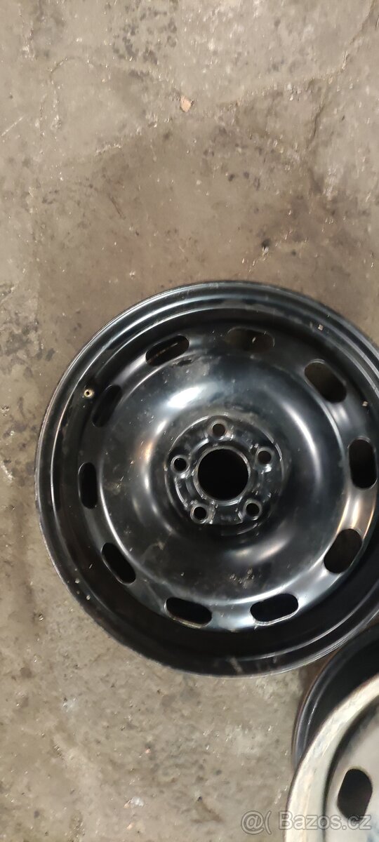 Plechové disky R15 5x100 - 6