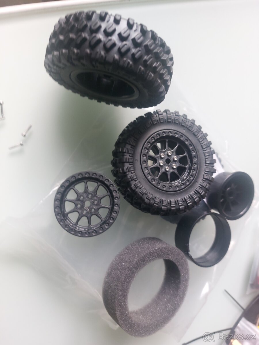 RC kola nové 1:24 1:18 1:12 1:10 měkké expe offroad trial - 6