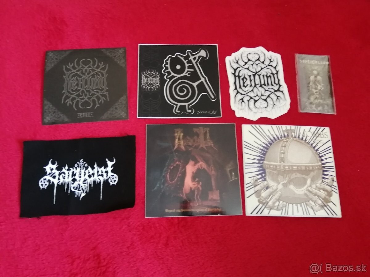 Metal,Rock,CD,DVD,EP,násivky,retiazky,odznaky,plagáty,trická - 6