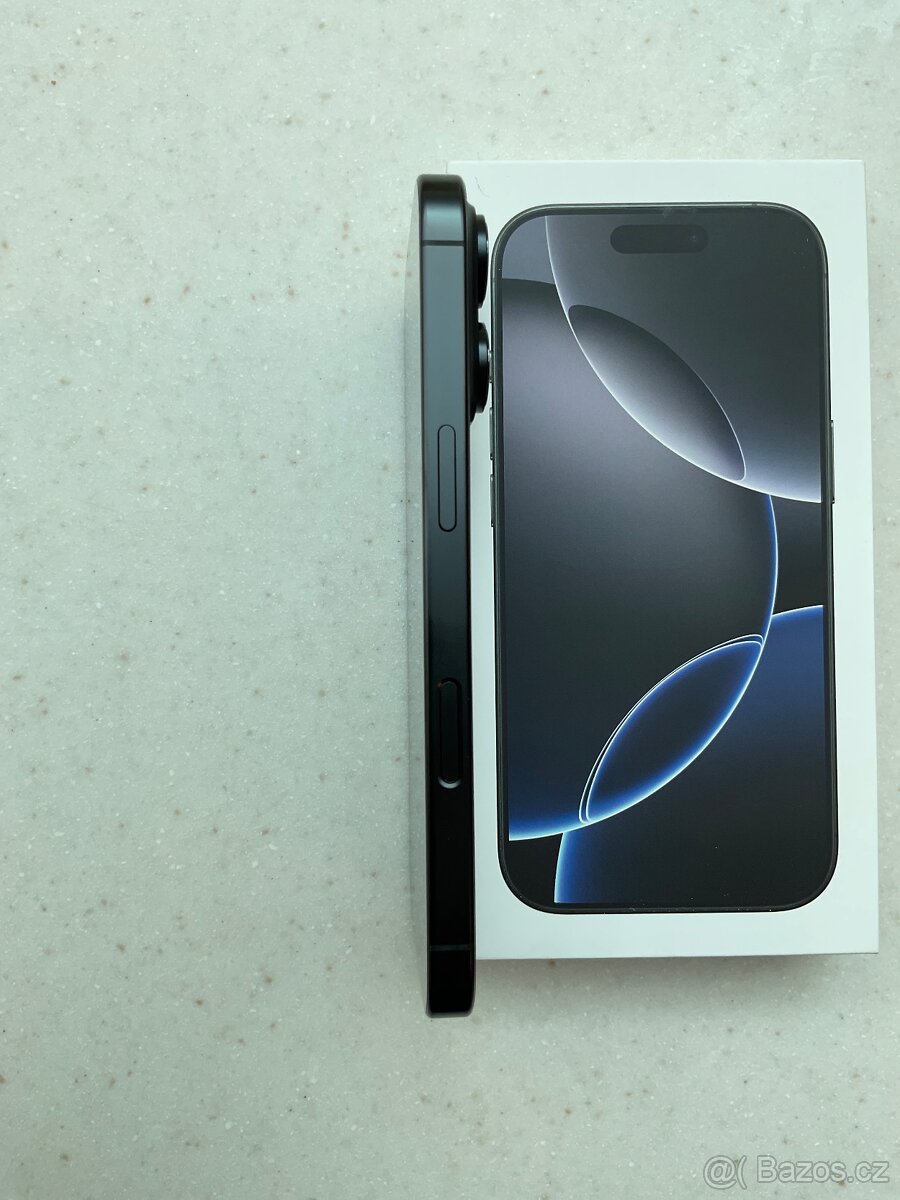 Apple iPhone 16 Pro 256GB černý titan + fólie - 6