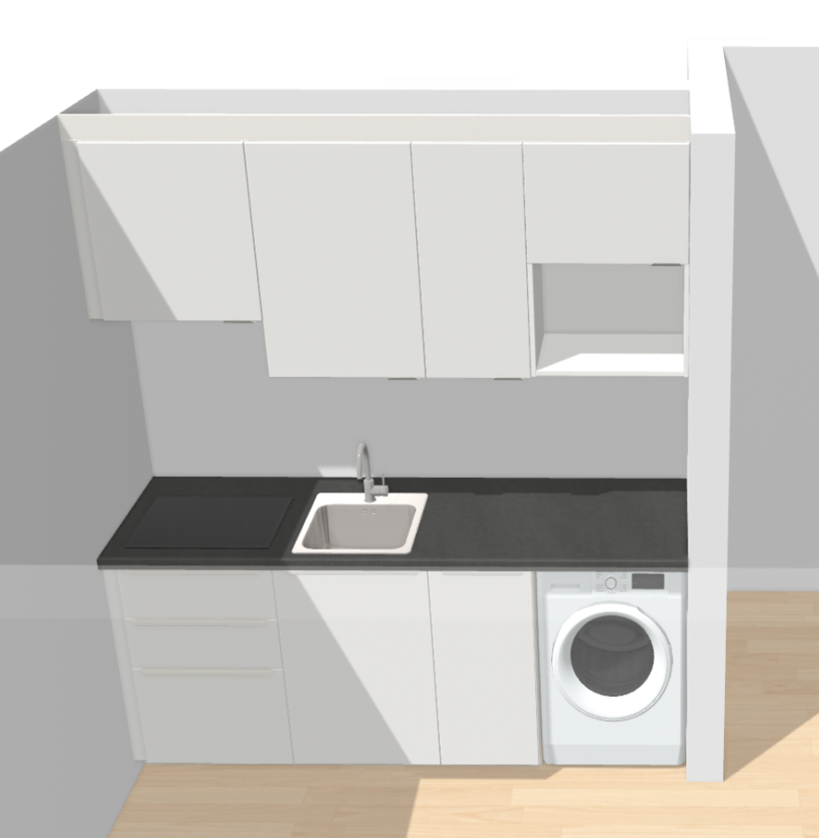 Pronájem 1+1 v Jundrově 32m2, hezký zařízený byt, vyhledávan - 6