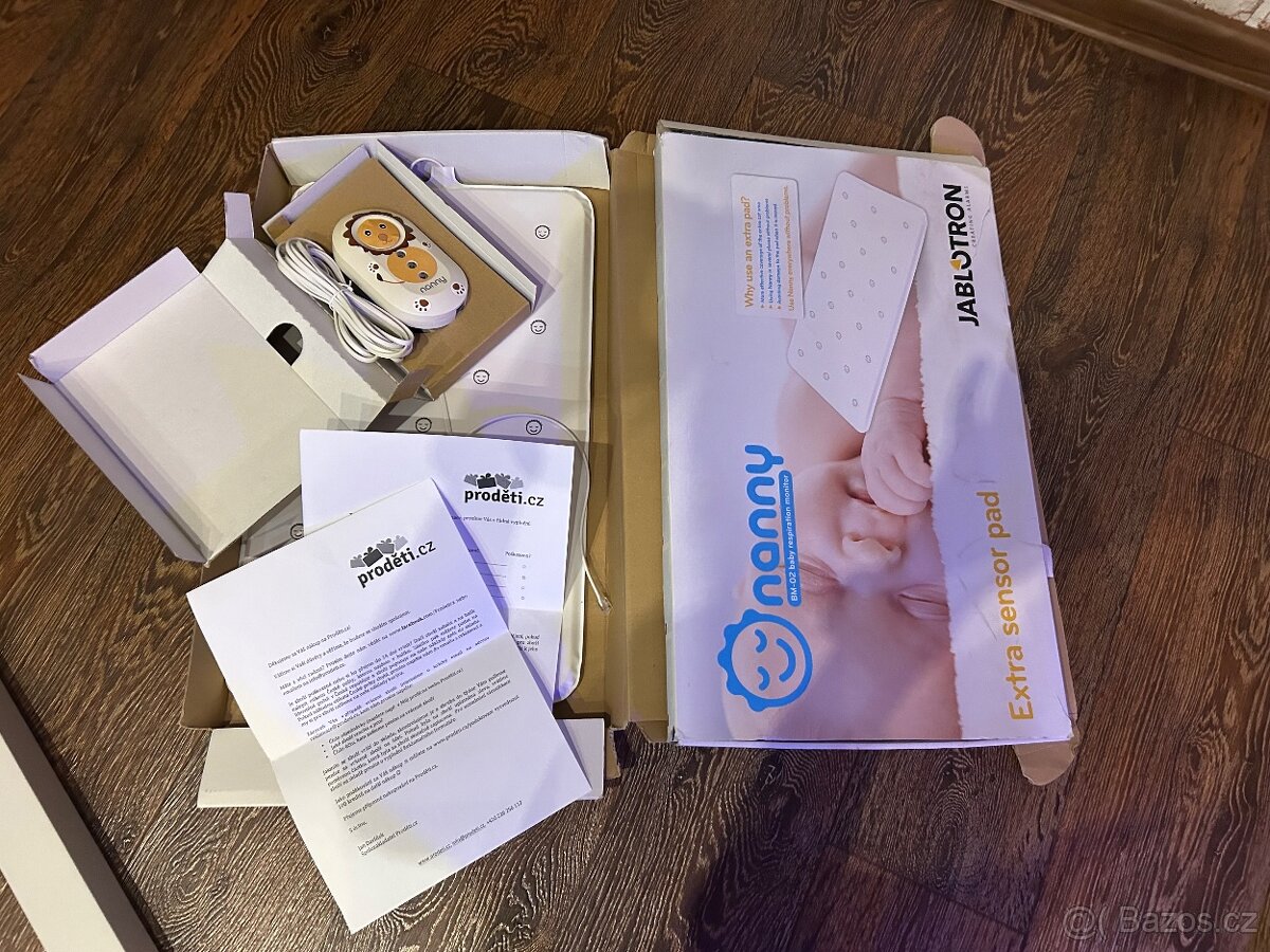 Monitor dechu Nanny + přídavná podložka Nanny - 6