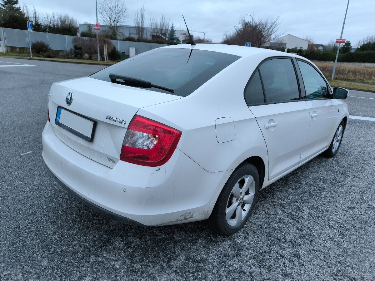 ŠKODA RAPID 1.2 TSI 63kw, r.v. 2013, DOBRÝ STAV, PŮVOD ČR - 6