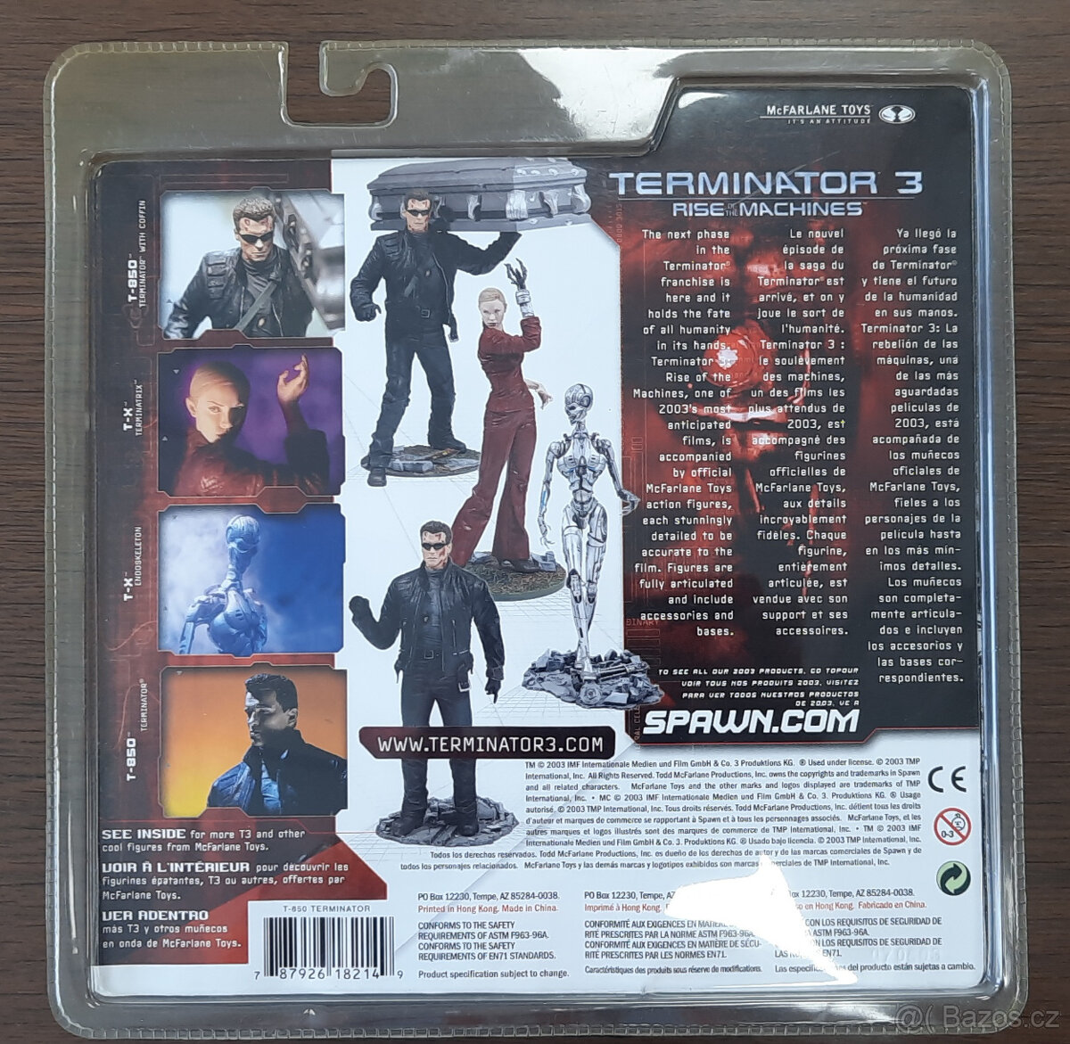 Nová vzácná figurka McFarlane T-850 Terminator 3 neotevřená - 6