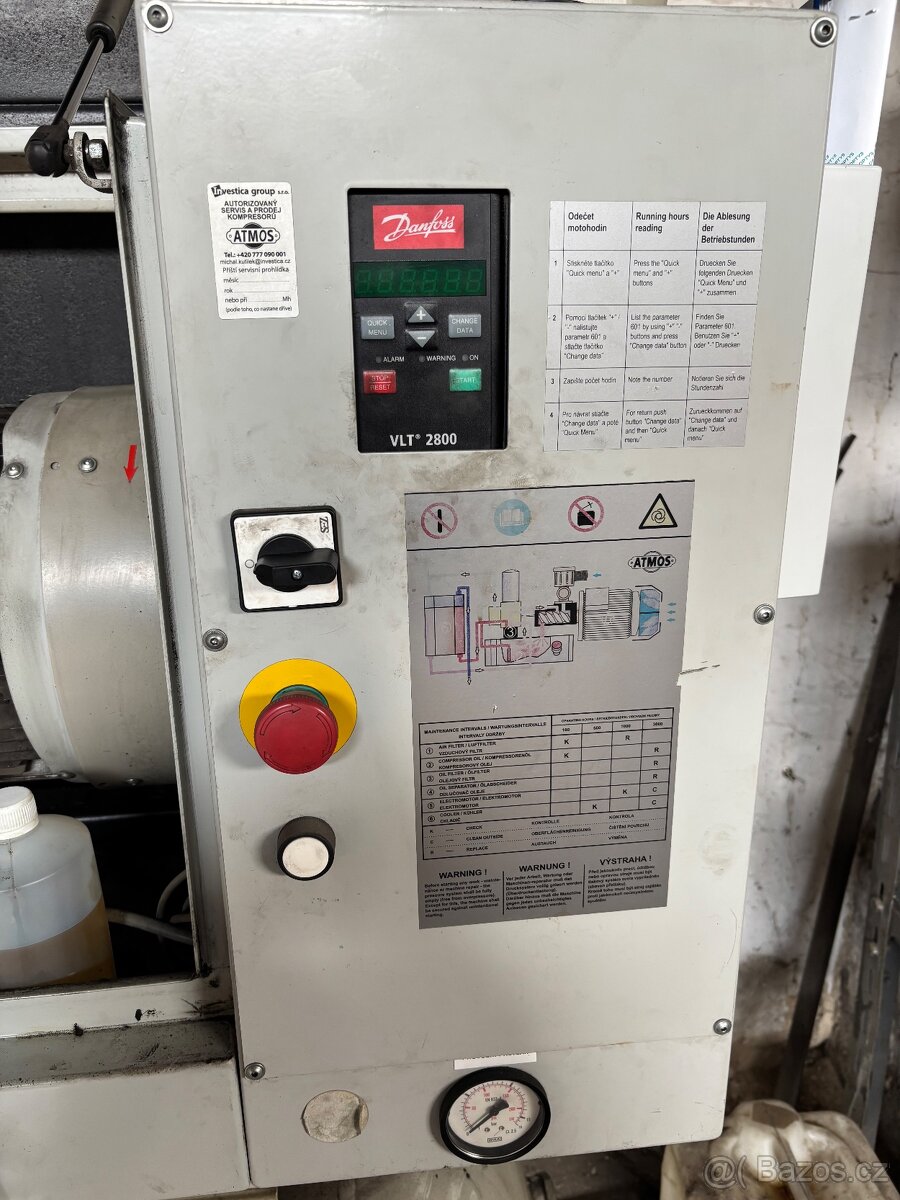 šroubový kompresor se sušičkou vzduchu - 6