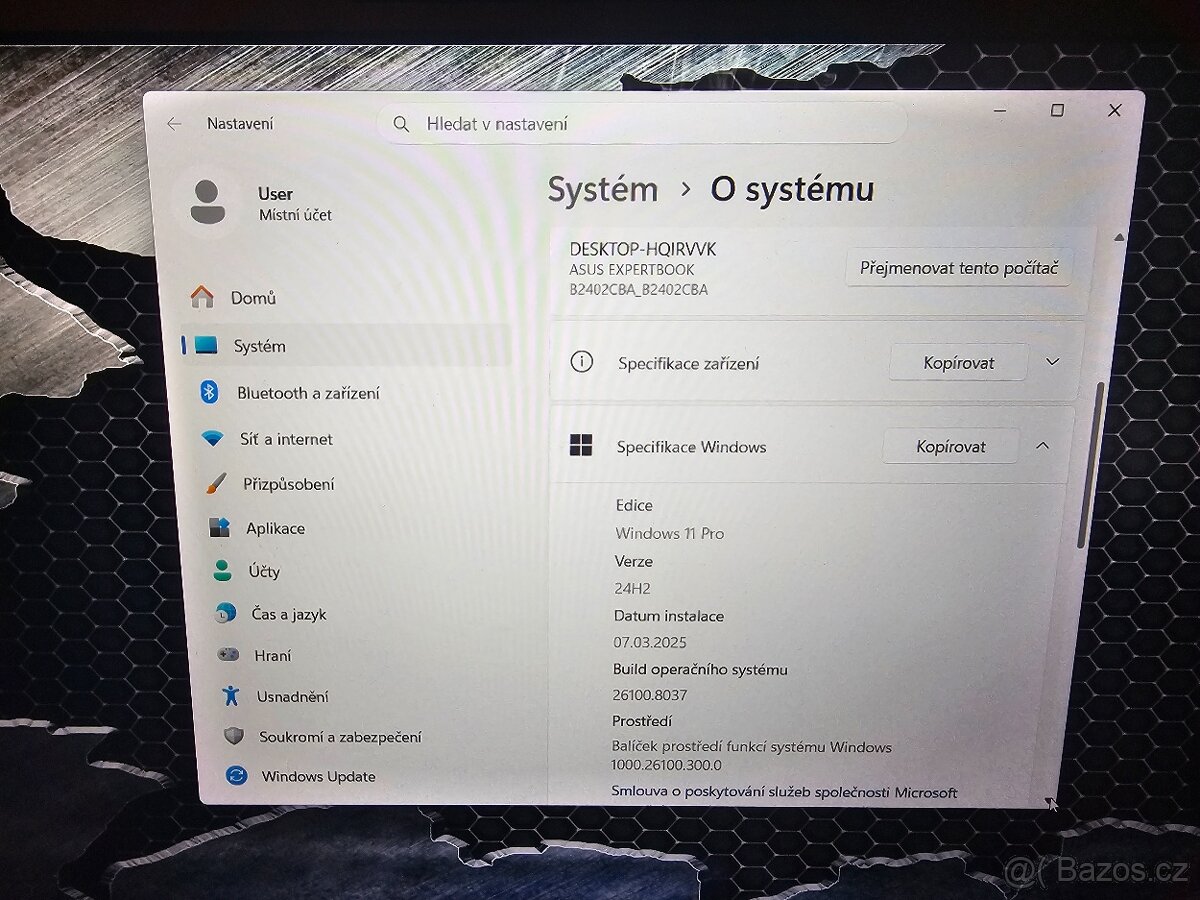 ASUS ExpertBook B2 B2402CBA-EB0229 Star Black kovový - 6