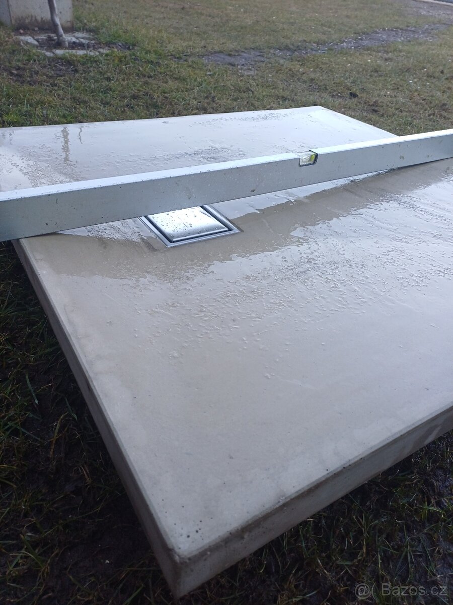 Sprchová betonová vanička - 6