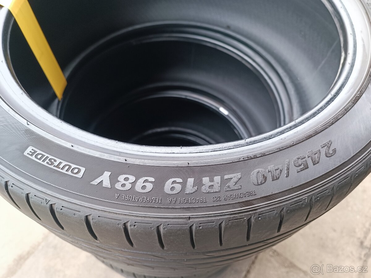 245/40r19 letní kumho - 6