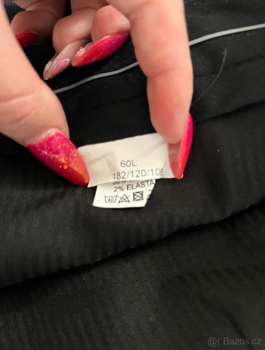 Modrý svatební oblek - 6