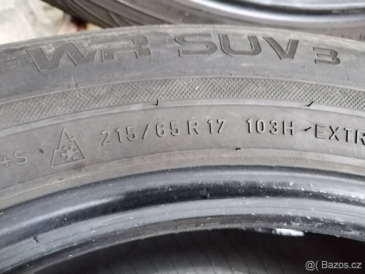 215/65/17 zimní pneu NOKIAN a PIRELLI 215/65 R17 - 6