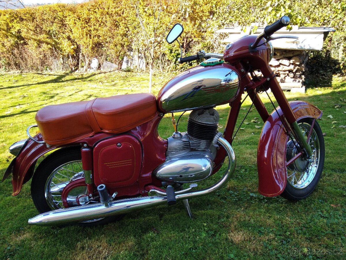 Jawa 250 kývačka - 6