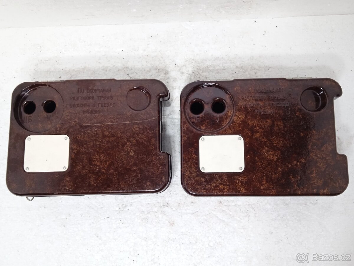 TA-57 - Krabice pro Vojenský bakelitový telefon s induktorem - 6