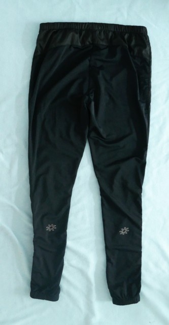 Sportovní černé funkční kalhoty, vel. L, zn. Ski Go - 6