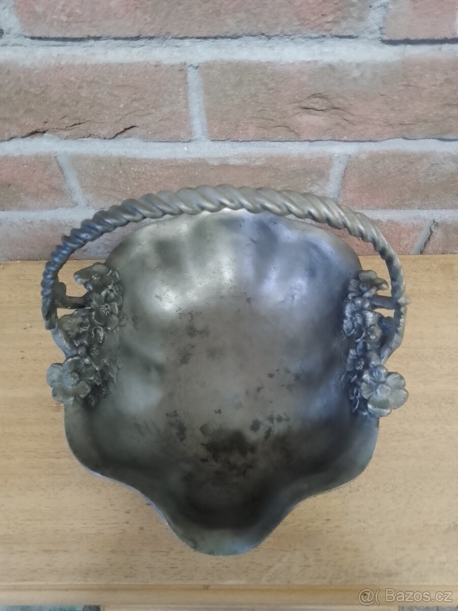 Cínový košík - 6