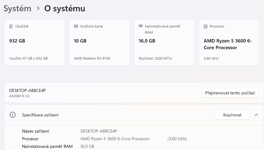 Herní PC RYZEN 7 5800X,RTX 3070,32GB RAM,1 TB SSD - 6