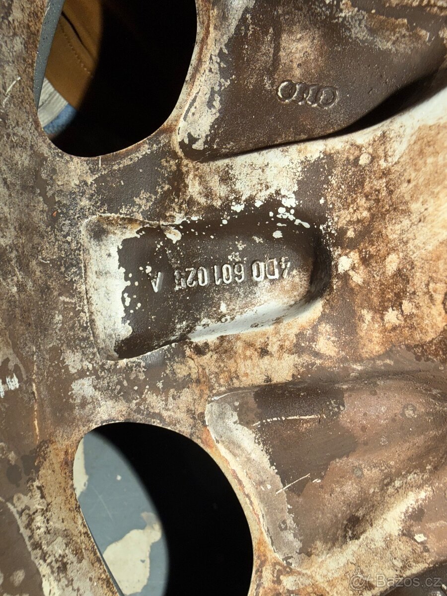 Originál Alu disk Audi 7,5J x 16 H2 et 45 Ronal - 4D0601025A - 6