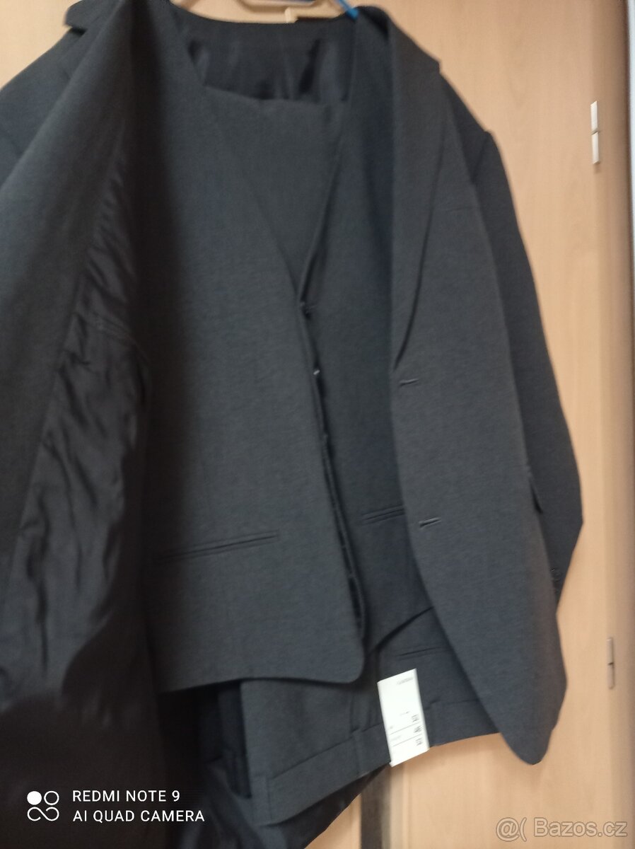 Nový pánský oblek CANDA vel. 52 - 6