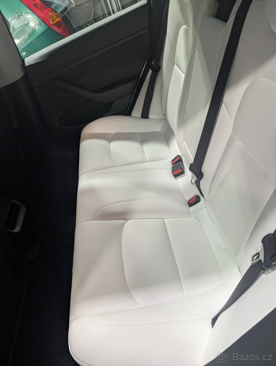 Tesla Model 3 2021 LR Bílý interiér - 6