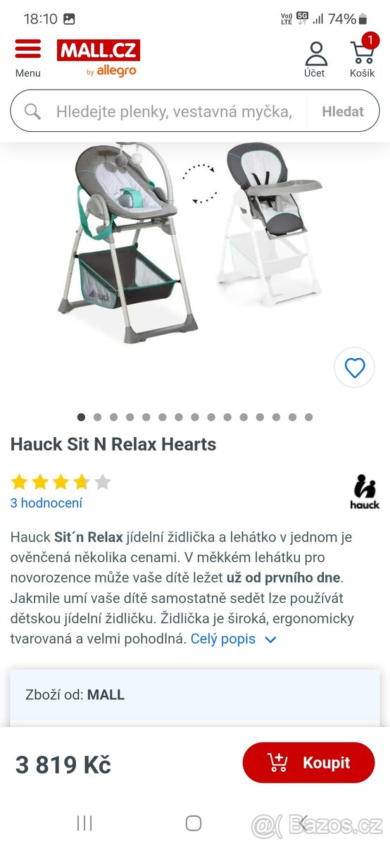 Dětská jídelní židle - 6