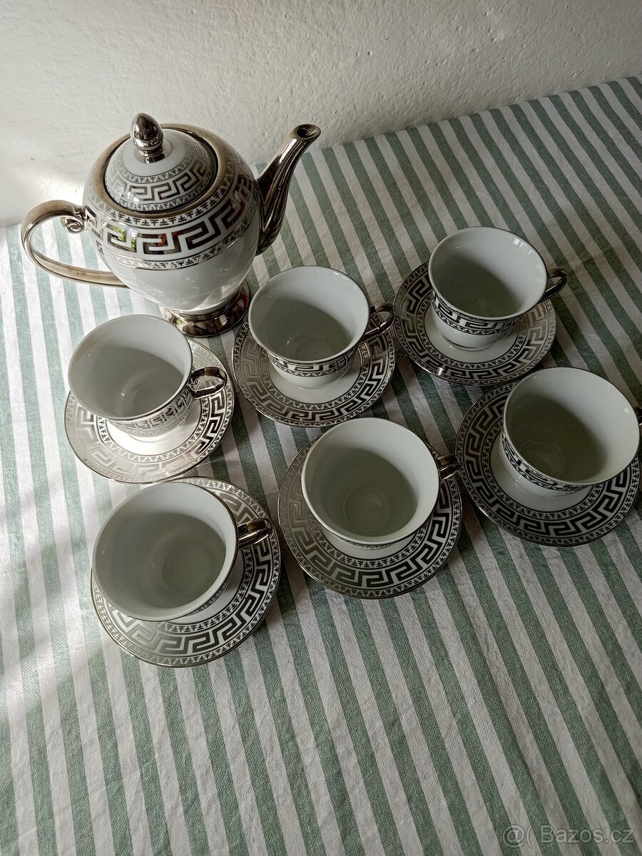 Řecký porcelán - luxusní set - 6